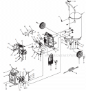 Compressor Diagram and Parts List for HU351000AV  Campbell Hausfeld Compressor